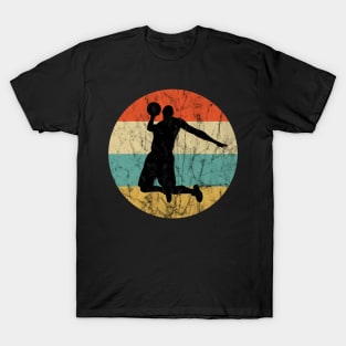 Retro Vintage Basketball T-Shirt